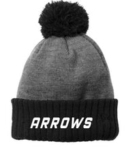 Load image into Gallery viewer, Tecumseh Arrows Colorblock Cuff Beanie

